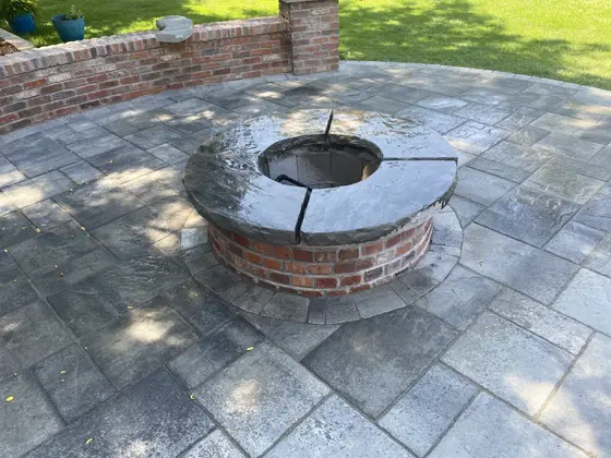 Completed landscape work, 2020
