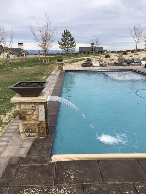 Completed landscape work, 2020