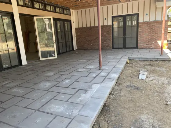 Completed landscape work, 2020