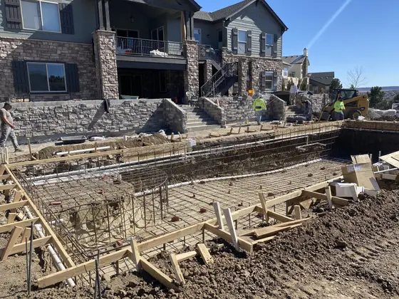 Completed landscape work, 2020