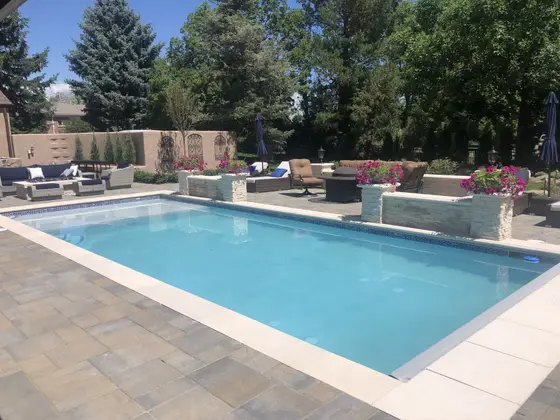 Completed landscape work, 2020