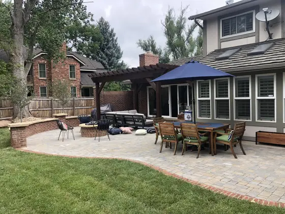 Completed landscape work, 2020