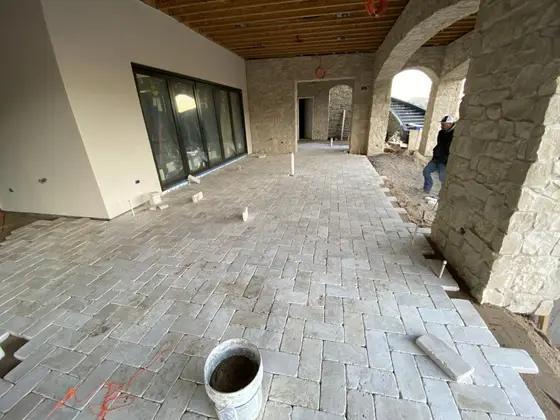 Completed landscape work, 2021