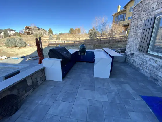 Completed landscape work, 2021