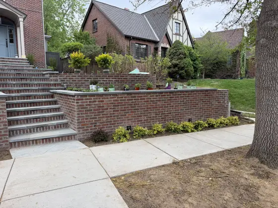 Completed landscape work, 2026