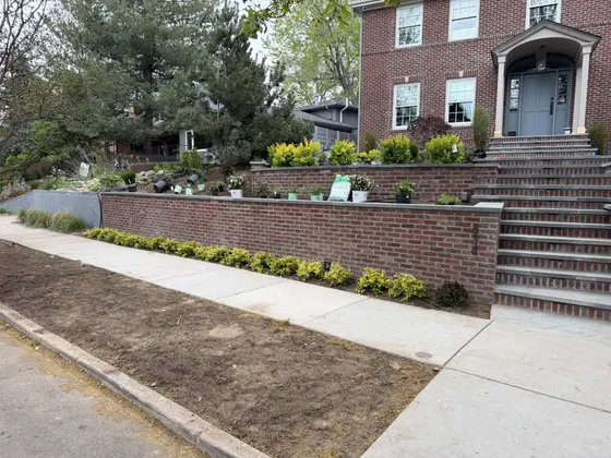 Completed landscape work, 2026