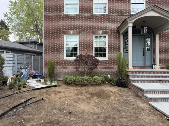 Completed landscape work, 2026