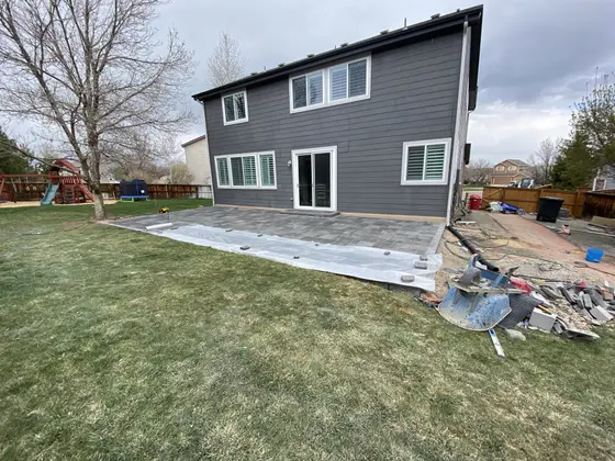 Completed landscape work, 2021