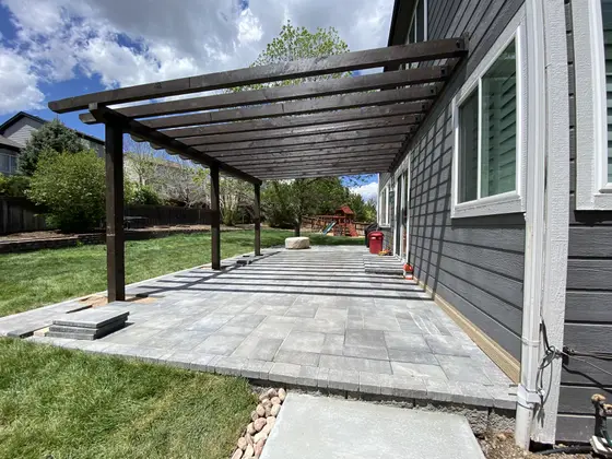 Completed landscape work, 2021