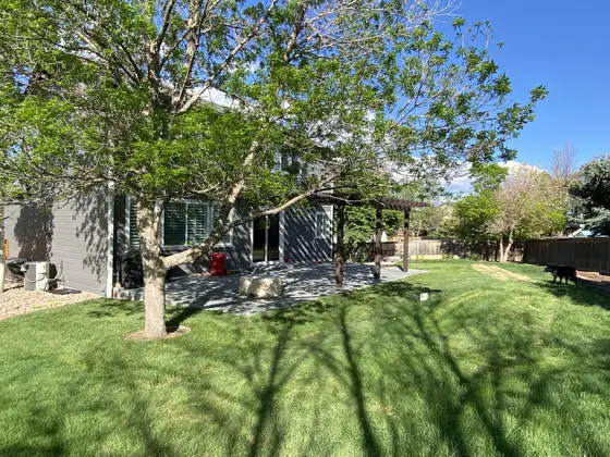 Completed landscape work, 2021