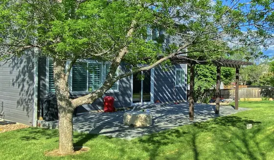 Completed landscape work, 2021
