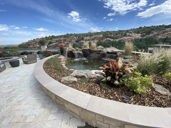 Completed landscape work, 2021