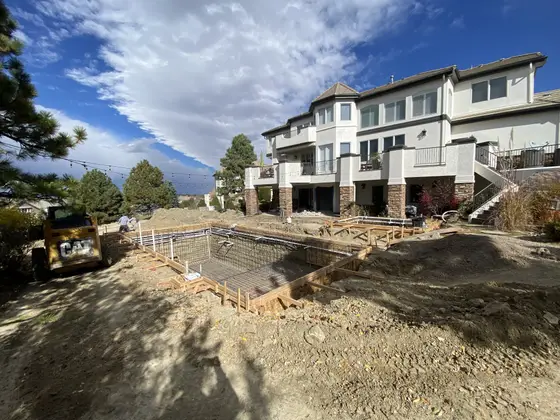 Completed landscape work, 2021