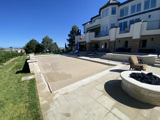 Completed landscape work, 2022