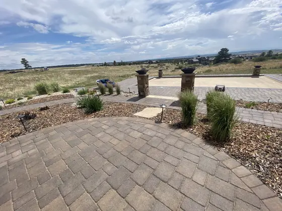 Completed landscape work, 2022