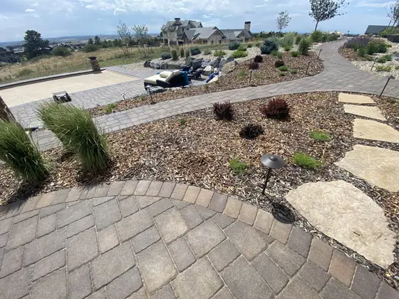 Completed landscape work, 2022